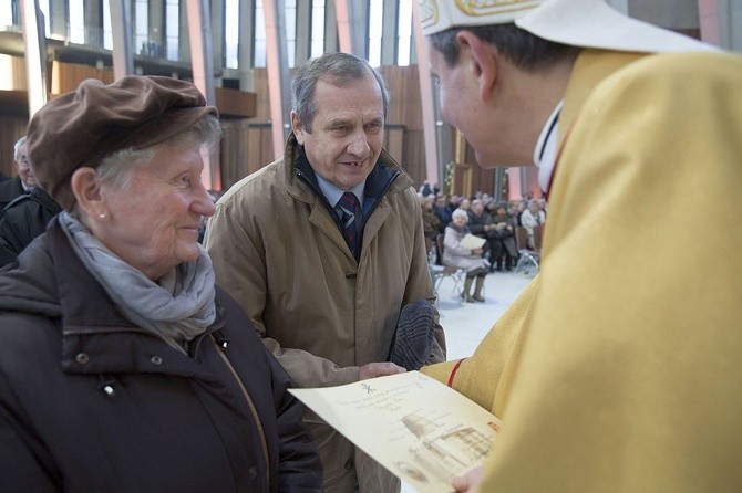 Jubileusze małżeńskie w Świątyni Opatrzności Bożej