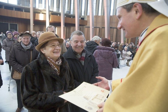 Jubileusze małżeńskie w Świątyni Opatrzności Bożej