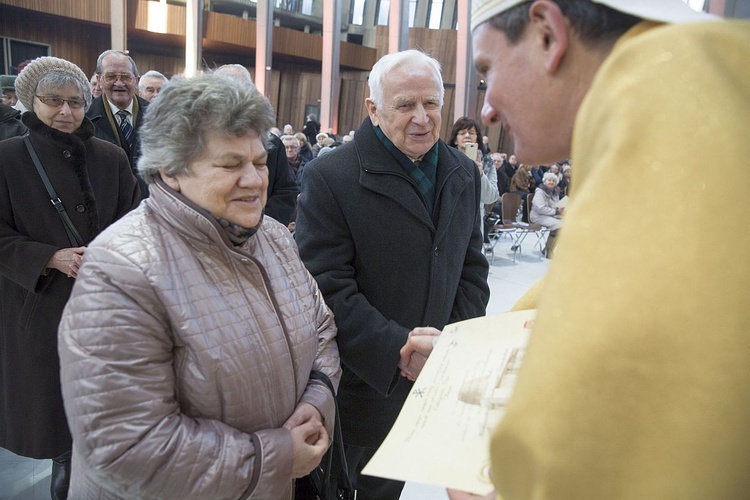 Jubileusze małżeńskie w Świątyni Opatrzności Bożej