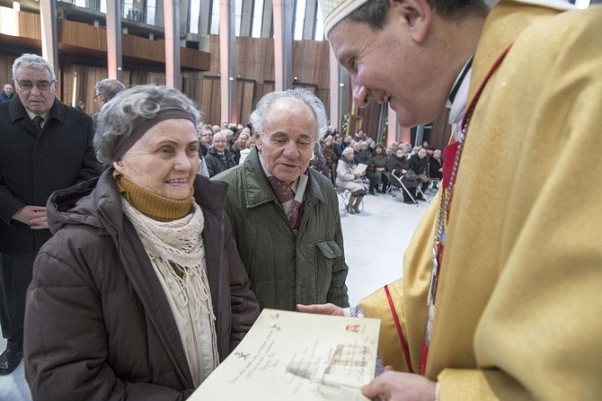 Jubileusze małżeńskie w Świątyni Opatrzności Bożej