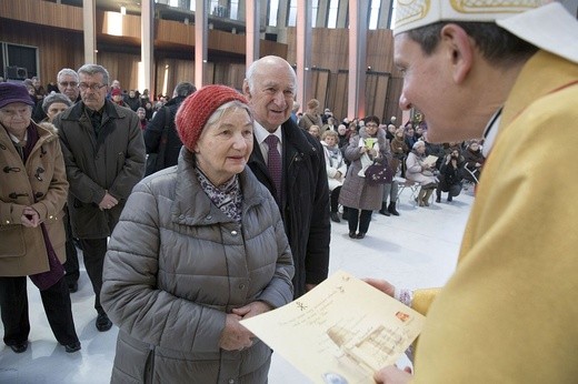 Jubileusze małżeńskie w Świątyni Opatrzności Bożej