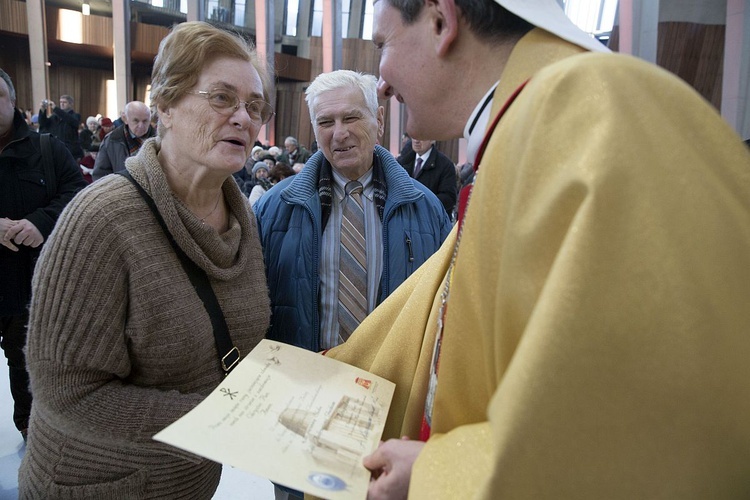 Jubileusze małżeńskie w Świątyni Opatrzności Bożej