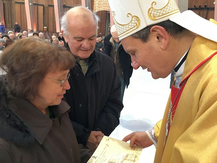 Jubileusze małżeńskie w Świątyni Opatrzności Bożej