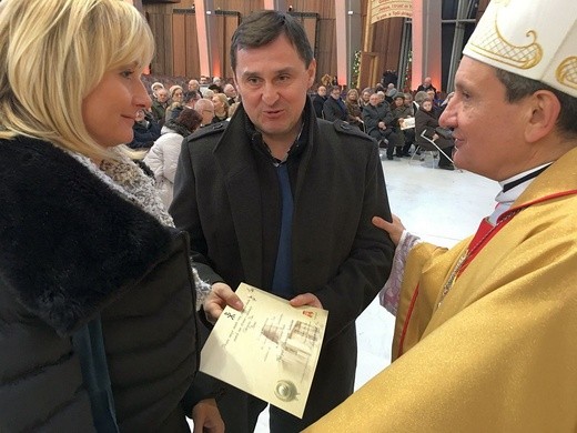 Jubileusze małżeńskie w Świątyni Opatrzności Bożej