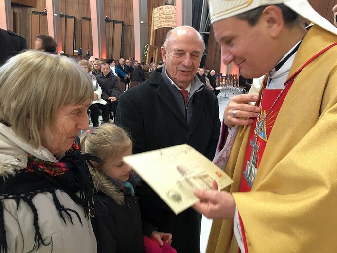 Jubileusze małżeńskie w Świątyni Opatrzności Bożej