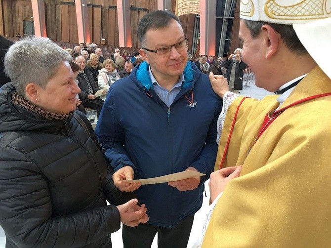 Jubileusze małżeńskie w Świątyni Opatrzności Bożej