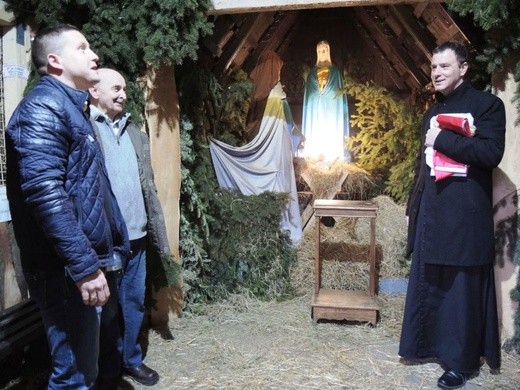 Żywa szopka w Mikuszowicach Krakowskich 2017