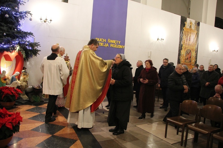 Zakończenie roku w katedrze łowickiej