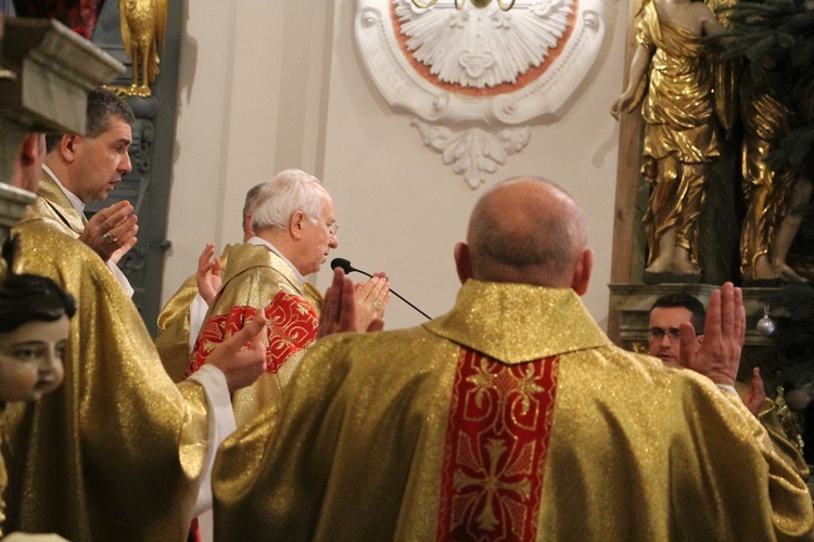 Zakończenie roku w katedrze łowickiej