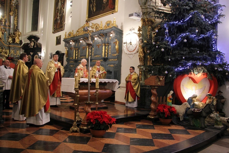 Zakończenie roku w katedrze łowickiej