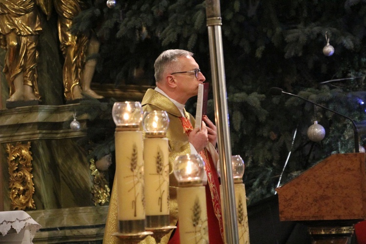 Zakończenie roku w katedrze łowickiej