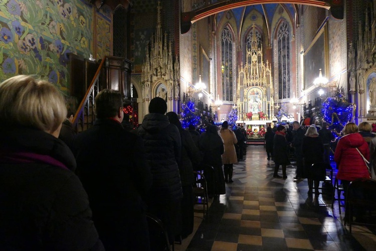 Msza noworoczna u krakowskich franciszkanów