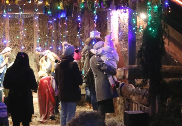 Żywa szopka w Mazańcowicach - 2017