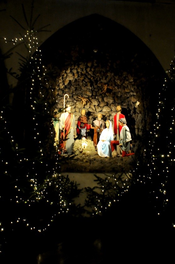 Bożonarodzeniowe szopki w krakowskich kościołach