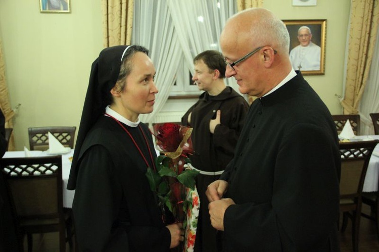 Spotkanie opłatkowe sióstr zakonnych z bp. Tadeuszem Lityńskim