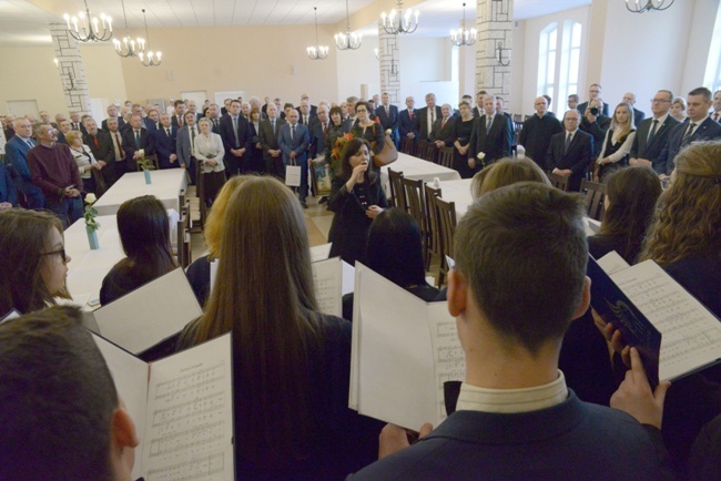 Spotkanie bp. Henryka Tomasika z samorządowcami