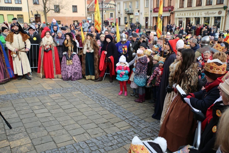 Orszak Trzech Króli w Sandomierzu 