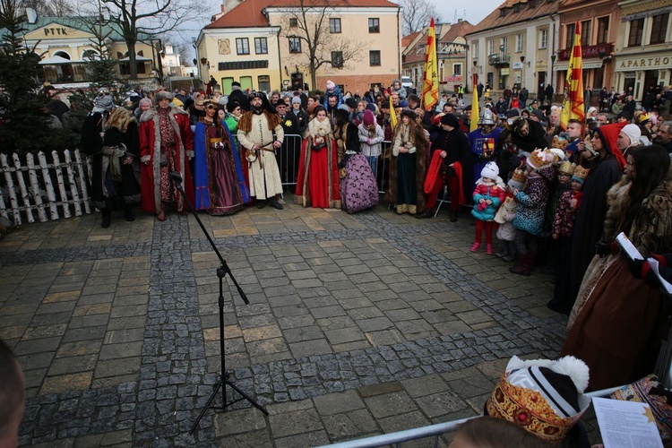 Orszak Trzech Króli w Sandomierzu 