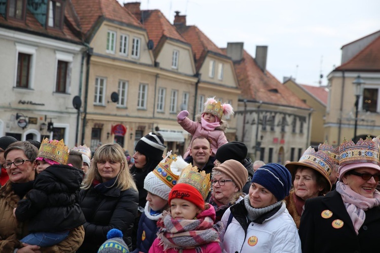 Orszak Trzech Króli w Sandomierzu 