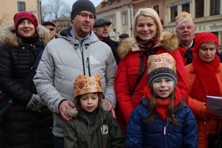 Orszak Trzech Króli w Sandomierzu 