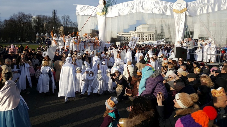 Warszawski pokłon mędrców w obiektywie Witolda Paraniaka