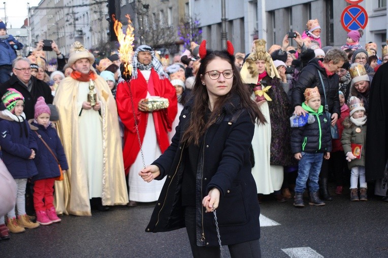 Orszak Trzech Króli przeszedł ulicami Gdyni