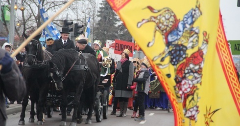 W Mielcu za bryczką