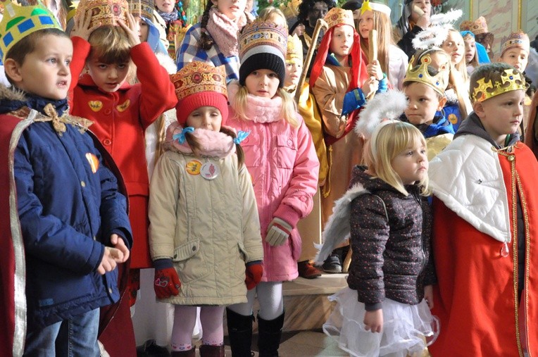 Łącko - Orszak Trzech Króli 2018