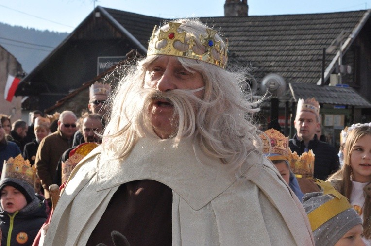 Łącko - Orszak Trzech Króli 2018