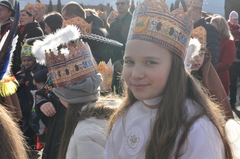 Łącko - Orszak Trzech Króli 2018