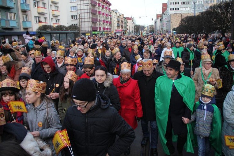 Orszak Trzech Króli w Gorzowie Wlkp.