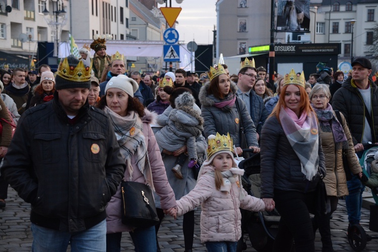 Orszak Trzech Króli w Opolu szedł już szósty raz