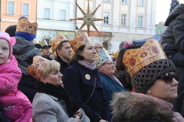 Tłumy na rynku