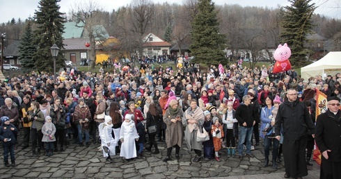 Lanckorona przyszła do Świętej Rodziny