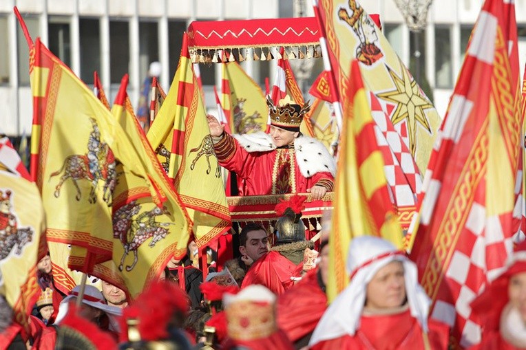 W Puławach Orszak Trzech Króli składał się z trzech orszaków