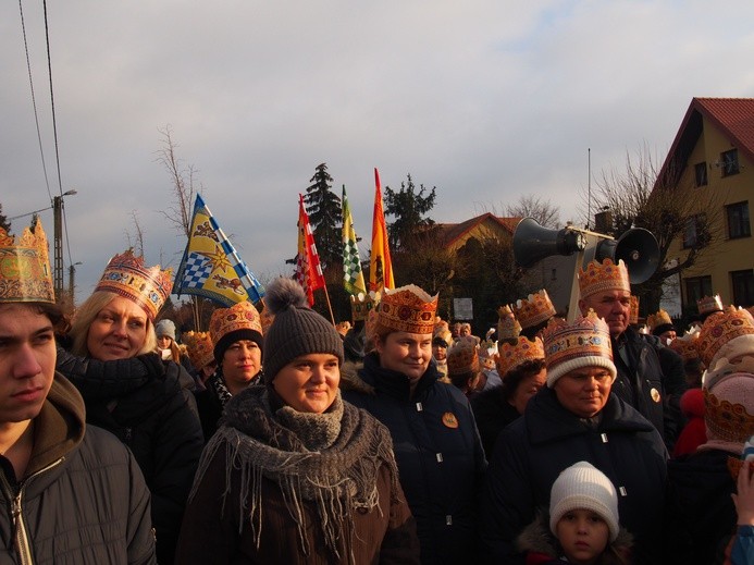 Skępe. Orszak Trzech Króli