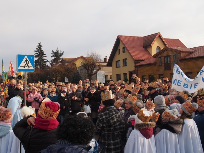 Skępe. Orszak Trzech Króli