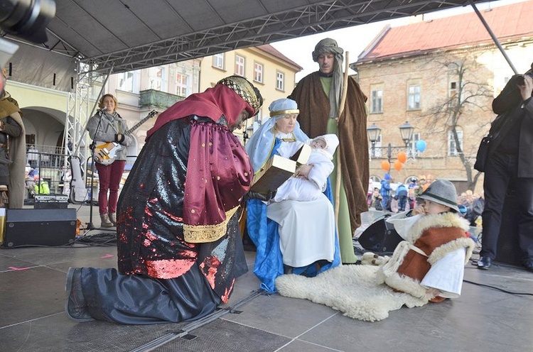 7. Orszak Trzech Króli na Rynku w Bielsku-Białej - 2018