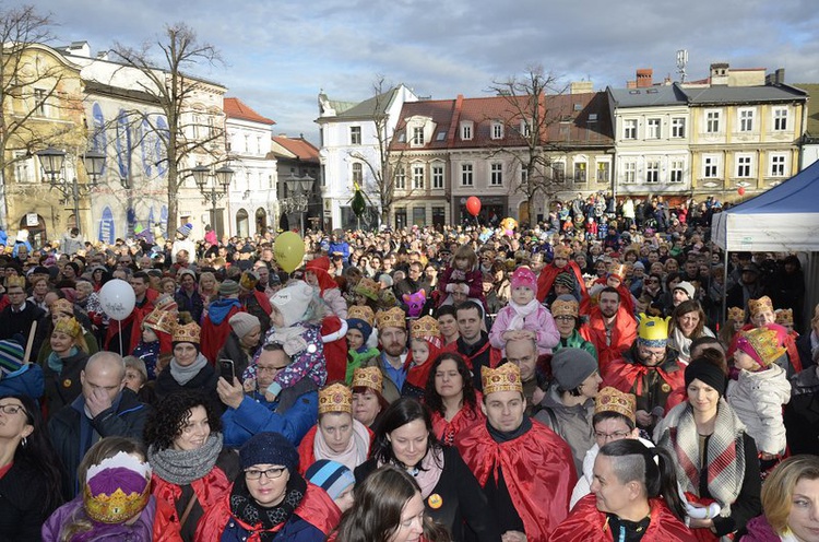 7. Orszak Trzech Króli na Rynku w Bielsku-Białej - 2018