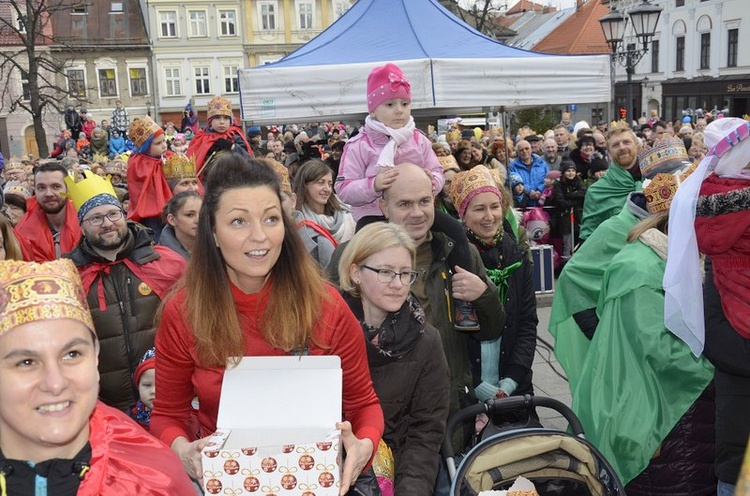 7. Orszak Trzech Króli na Rynku w Bielsku-Białej - 2018