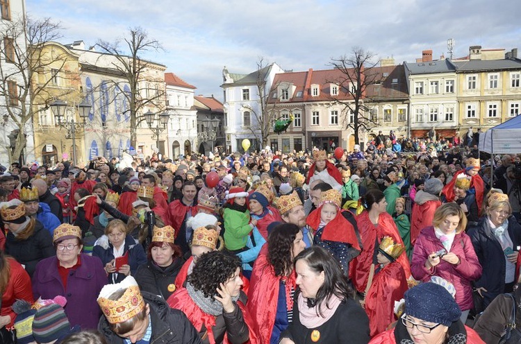 7. Orszak Trzech Króli na Rynku w Bielsku-Białej - 2018