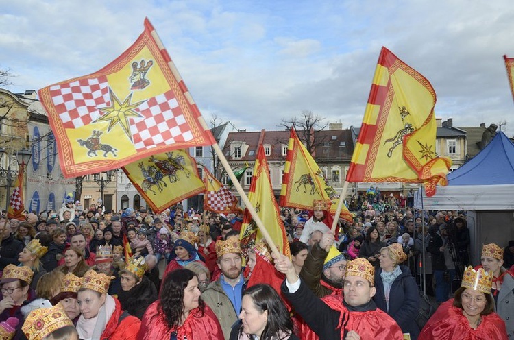 7. Orszak Trzech Króli na Rynku w Bielsku-Białej - 2018