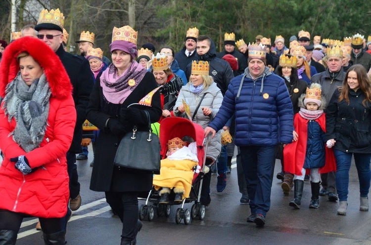 Orszak Trzech Króli w parafii Potok Stany