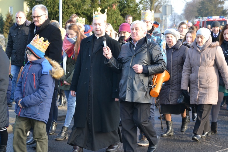 Tłuchowo. Orszak Trzech Króli