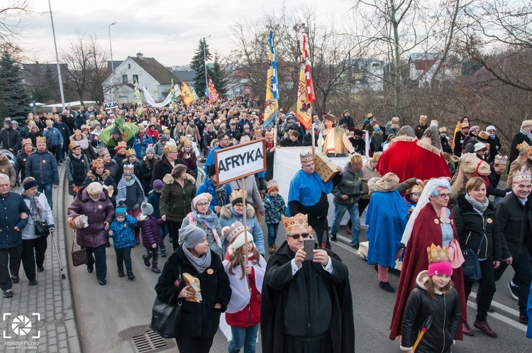 Orszak Trzech Króli w Brzegu Dolnym