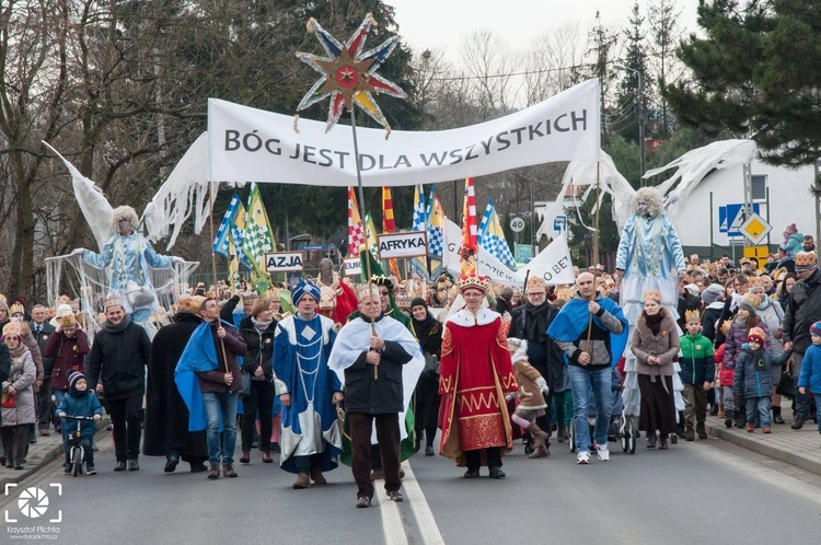 Orszak Trzech Króli w Brzegu Dolnym