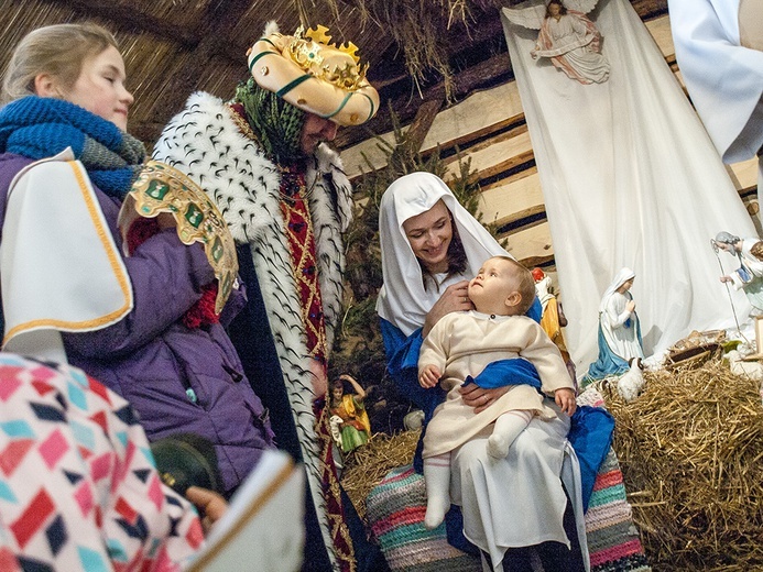 Pokłon mędrców w Mińsku Mazowieckim