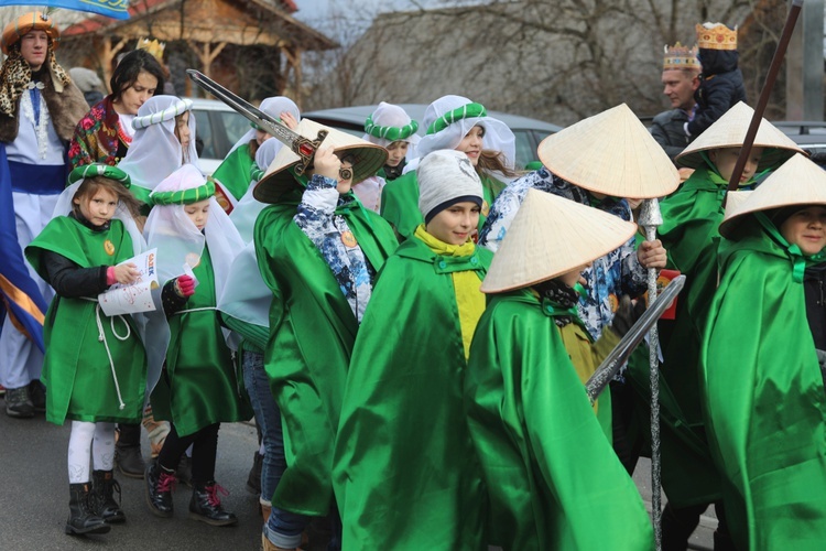 Orszak Trzech Króli w Ostrem-Twardorzeczce - 2018