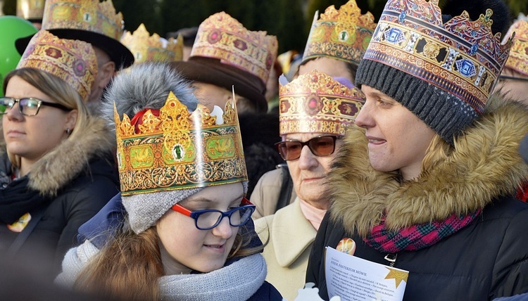 Płońsk. Orszak Trzech Króli