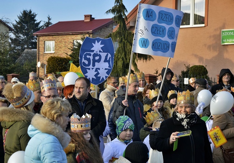 Płońsk. Orszak Trzech Króli